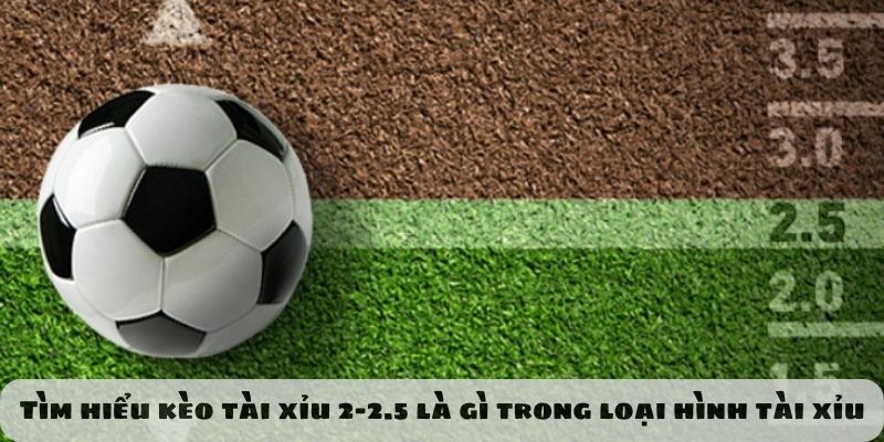 Tìm hiểu kèo tài xỉu 2-2.5 là gì trong loại hình tài xỉu